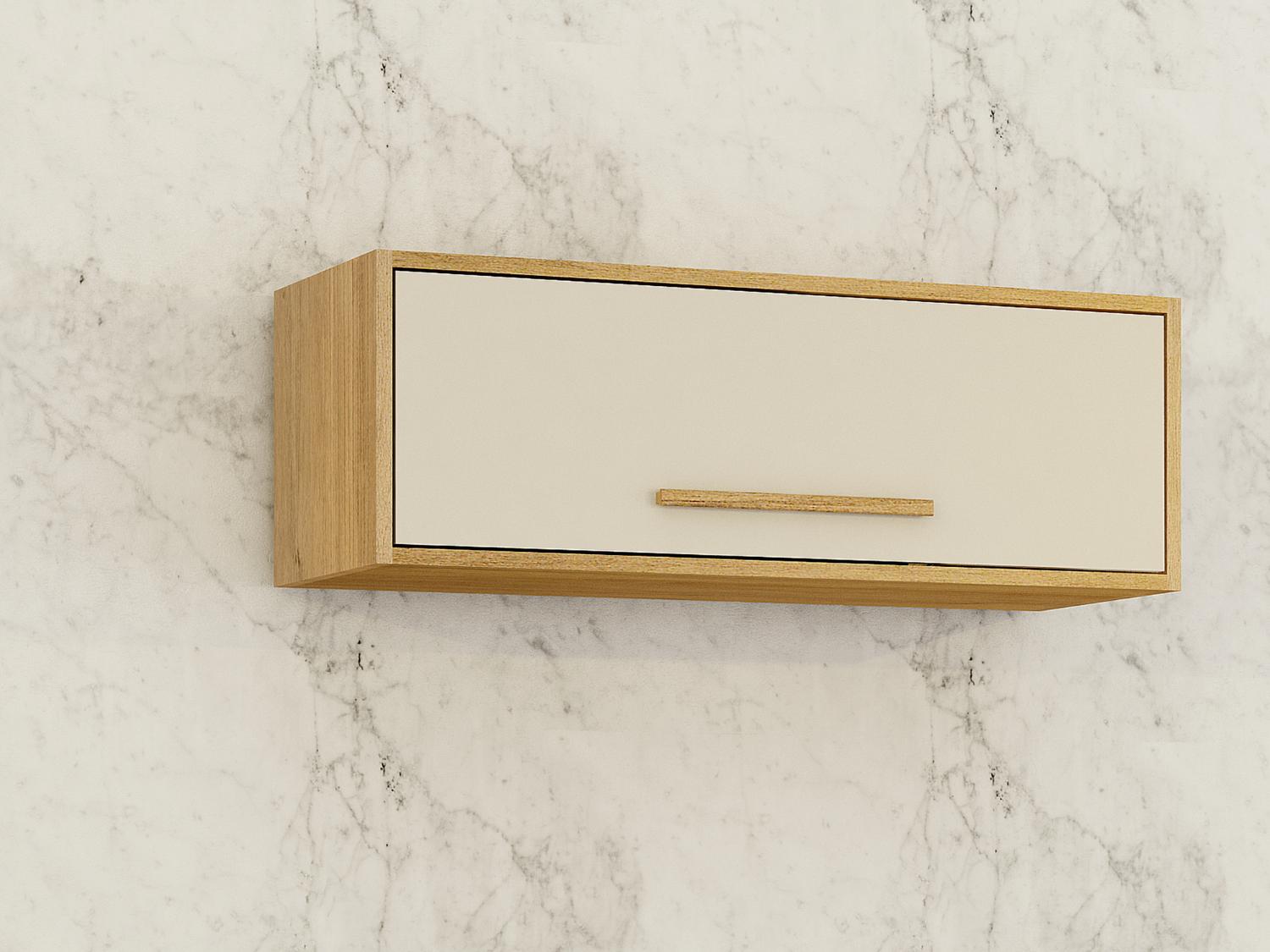 Cozinha Completa Salvador 5 peças Larg. 2.65m Cinamomo/Off White - Imagem 8