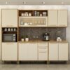 Cozinha Completa Salvador 5 peças Larg. 2.65m Cinamomo/Off White