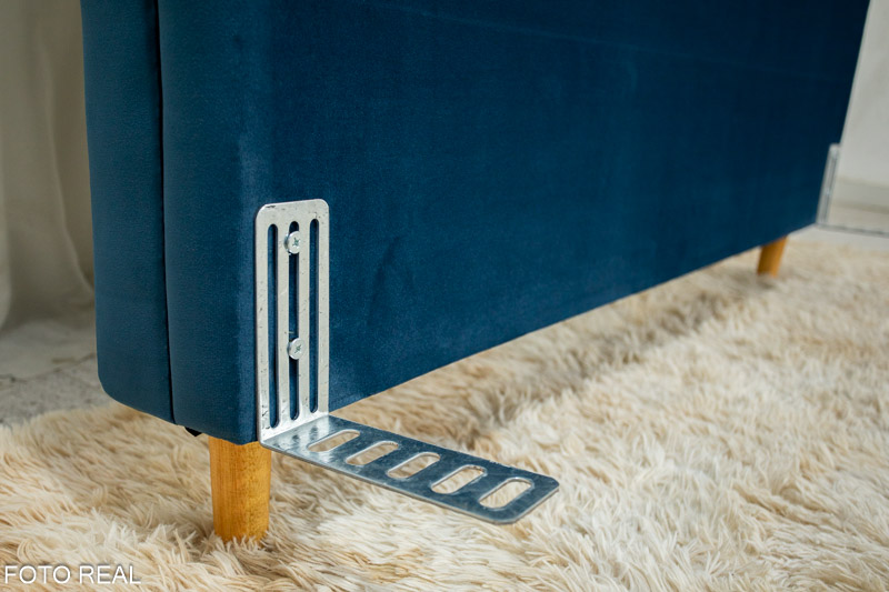 Cabeceira Casal Lavínia Sued Azul - Largura 1.40m - Imagem 3