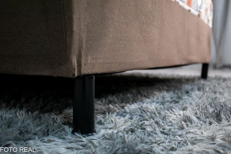 Cama Box Casal Ortopédica Marrom 138x188x60 Nosso Sonho - Imagem 3