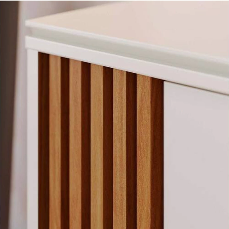 Rack Bancada Otawa Off/Freijó Para TV até 65 Polegadas Larg. 1.60m - Colibri - Imagem 2