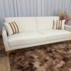 Sofa Cama Luizi 2.09m – Bege Linho